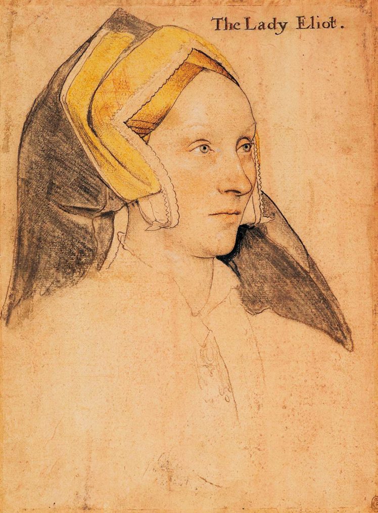   小汉斯·荷尔拜因 Hans Holbein the Younger——埃利奥特夫人肖像